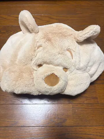 곰 얼굴의 복슬복슬 모자