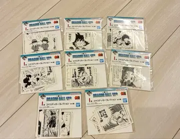 드래곤볼 제일복권 40th ~그~ I상 스티커 8종