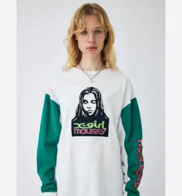 x-girl moussy 롱T