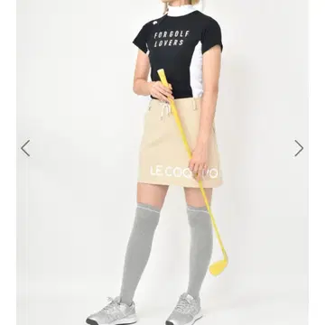 르꼬끄 베이지 스커트 M