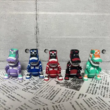 스니커헤드 가챠 전 세트 소프트 비닐