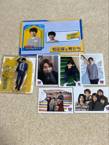 아라시 아이바 마사키 와다 가의 남자들 아크릴 스탠드 카드 미니 사진