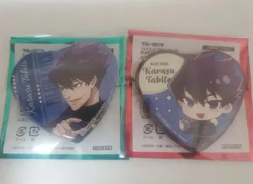 블루 록 x 도큐 부동산 시부야 제패 하트 캔뱃지 카라스 타비토