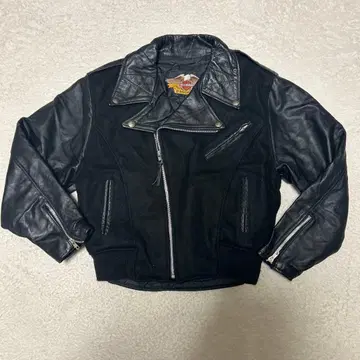 Harley-Davidson 더블 라이더 자켓 S 블랙