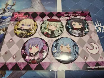 Ave Mujica 뱅드림 캔뱃지 세트 게이머즈 아키하바라