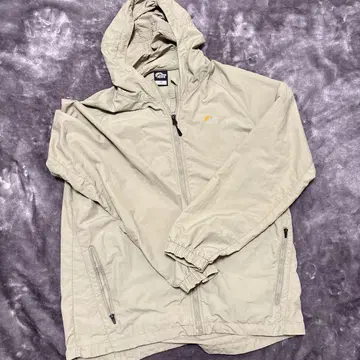 Lowe Alpine 후드 부착 나일론 자켓 L 사이즈 베이지