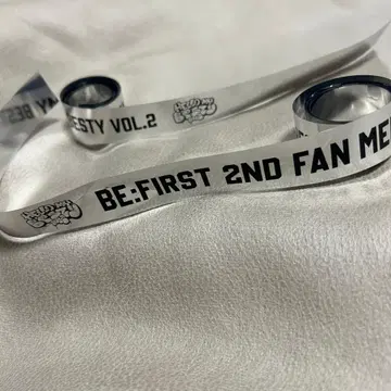 BE:FIRST HELLO MY BESTY 은색 테이프 2개 세트