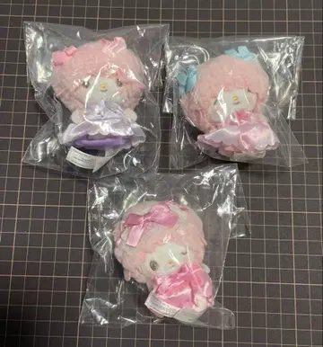 산리오 마이 스위트 피아노 시크릿 퍼펫 마스코트 3개 묶음 판매