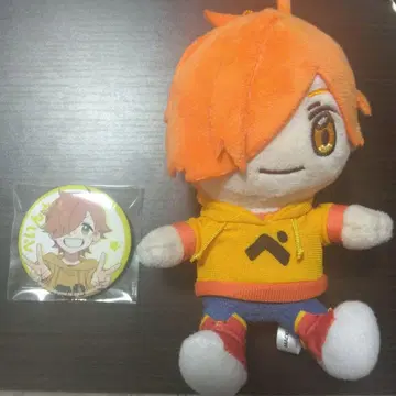 페인트 일상조 봉제인형 캔뱃지