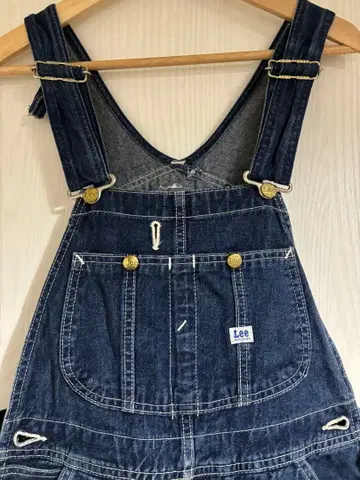 리 다크 블루 오버롤