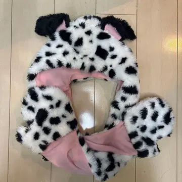 101마리 강아지 팬캡 머플러캡