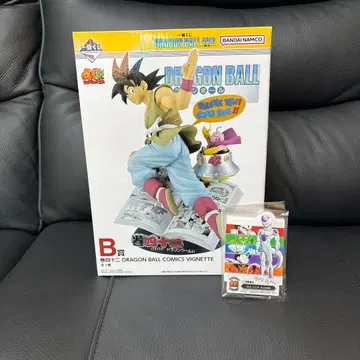 드래곤볼 제일복권 B상 손오공 피규어 아크릴 스탠드 세트