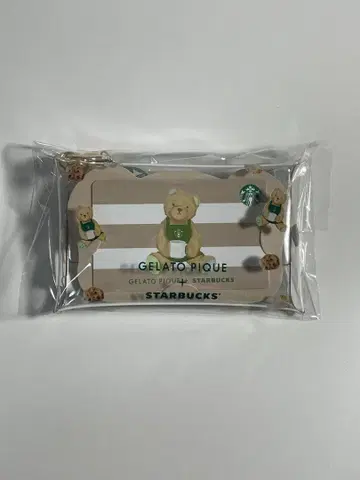 젤라피케 스벅 카드 케이스 클리어 파우치 잔액 없음 콜라보