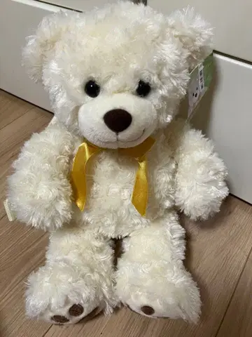 화이트 럭색형 봉제 인형