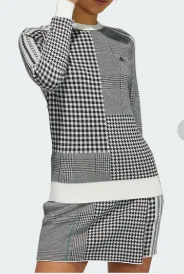 아디다스 골프 니트 셋업 S 사이즈 스웨터 & 스커트