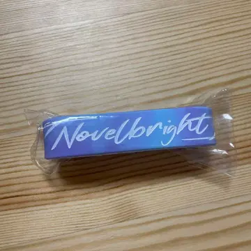 미사용 새상품 Novelbright 보라색 x 스카이블루 러버 밴드