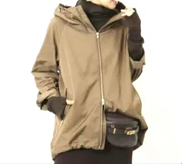 Deuxieme Classe 봉주르 마담 풀 집업 블루종