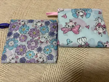 Disney 마리 꽃무늬 에코백 세트 [새상품]