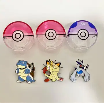 포켓몬스터 핀 배지 3개 세트