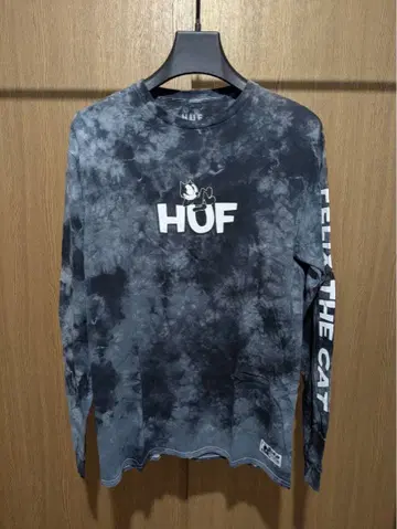 HUF FELIX 하프 긴팔 티셔츠
