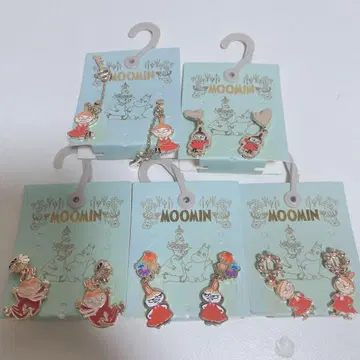 새상품 무민 리틀 미이 귀찌 5개 세트