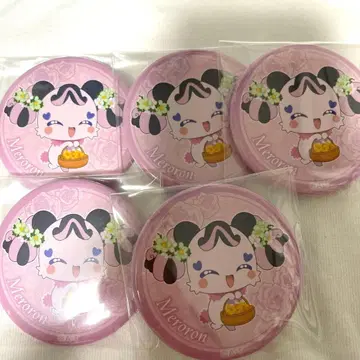 멜로론 큐어키스 캔뱃지 flower fashion festa