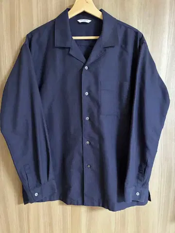 URBAN RESEARCH DOORS 네이비 긴팔 셔츠