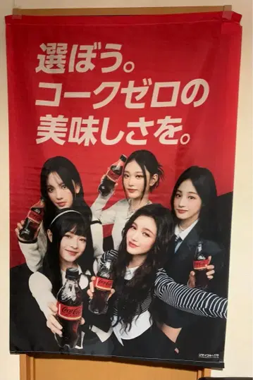 [ 무료배송 ] 뉴진스 NewJeans 패브릭 소재 태피스트리