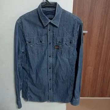 G-STAR 데님 셔츠 긴팔