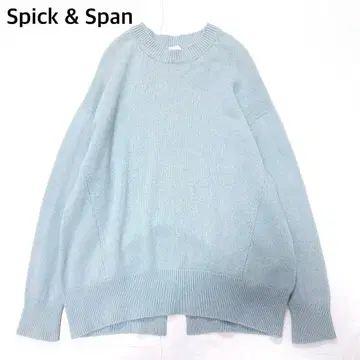[ 새상품급 ] 스픽 앤 스팬 울 캐시미어 크루넥 니트 스웨터