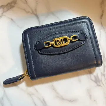 LAUREN 랄프 로렌 컴팩트 지갑 네이비