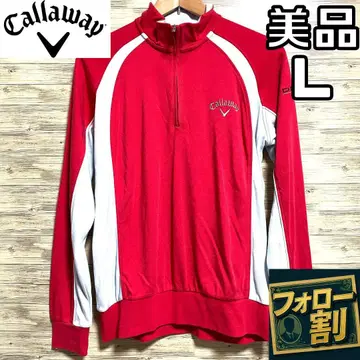 [ 팔로우 할인 ] 새상품급 캘러웨이 하프 지퍼 자켓 L 사이즈 긴팔