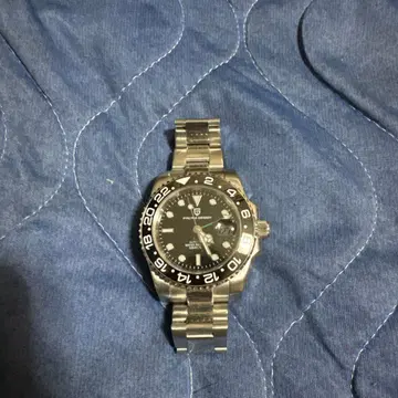 파가니 디자인 자동 와인딩 손목시계 블랙 스테인리스