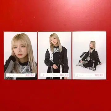 사쿠라자카46 생사진 후지요시 카린 Addiction 블랙 의상 세미