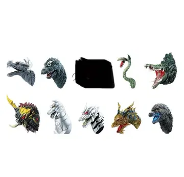 고질라 제일복권 E상 몬스터 헤드 마그넷 세미 컴플리트