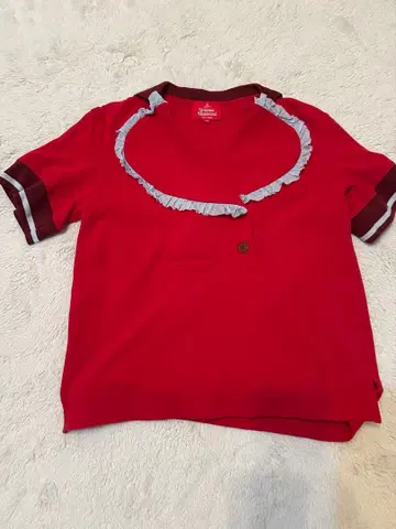 비비안 러브프릴 하트 옷깃 폴로 셔츠