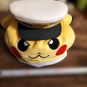 선장 피카츄 모자 포함 봉제 인형