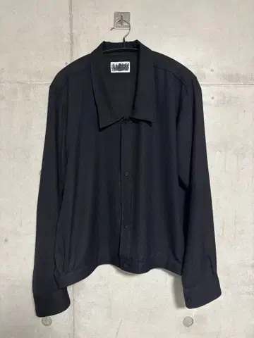 CLASS 카라미 울 셔츠 블루종 사이즈 2