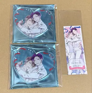 아메이로 에모카페 쿠사비케리 아크릴 코스터 특전