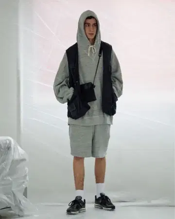 freshservice 후드티 멜란지 그레이 M