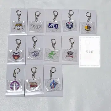 하이큐 아크릴 키링 HQ x VL 한정판