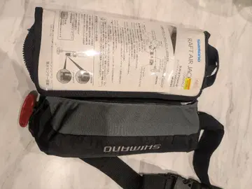 시마노 구명 조끼 허리 자동 팽창식 케이스 포함