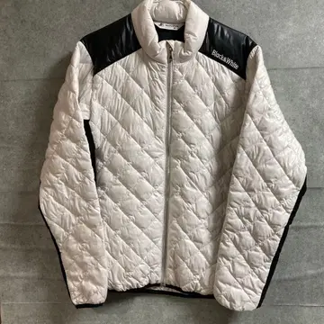 Black&White 빛 ECO 패딩 블루종 골프웨어 다운
