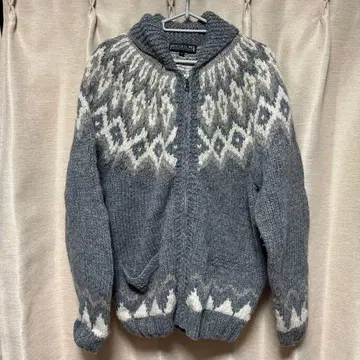 PRACTICAL JOKER 그레이/화이트 L 니트