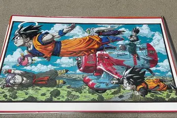 드래곤볼 제일복권 C상 펼침 비주얼 보드