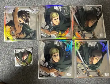 진격의 거인 오로라 색지 캔뱃지