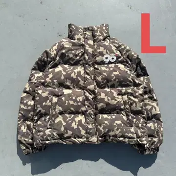 90 로고 리치 퍼퍼 재킷