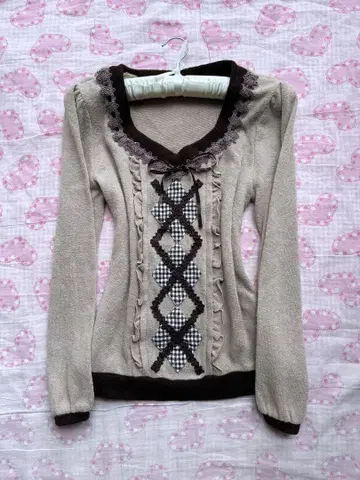 axes 엑시즈팜 레이스업 리본 y2k coquette 00s