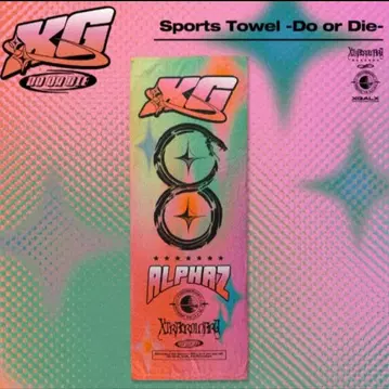 XG 타월 Sports Towel -Do or Die- 굿즈