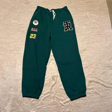 다크 그린 스웨트 팬츠 L 사이즈